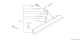 Diagram for Subaru Outback Third Brake Light - 84701AG01C