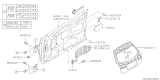 Diagram for 2009 Subaru Legacy Door Check - 61124AG001
