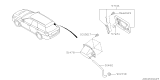 Diagram for Subaru Outback Fuel Door - 57601AG01A9P