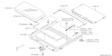 Diagram for Subaru Legacy Sunroof - 65430AG01B