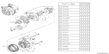 Diagram for Subaru Loyale Alternator Brush - 495737601