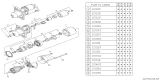 Diagram for Subaru GL Series Starter Drive - 492097222