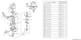 Diagram for Subaru Distributor Cap - 491007001