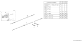 Diagram for 1994 Subaru Loyale Accelerator Cable - 37065GA432