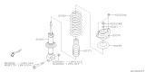 Diagram for Subaru Coil Springs - 20380XA03A