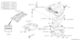 Diagram for Subaru Fuel Tank Strap - 42017XA01A