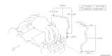 Diagram for Subaru Tribeca PCV Hose - 11815AC590