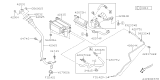 Diagram for 2012 Subaru Tribeca Fuel Line Clamps - 42037AE14A