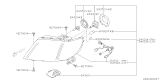 Diagram for Subaru Tribeca Headlight - 84001XA02B