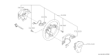 Diagram for 2009 Subaru Tribeca Steering Wheel - 34311XA00AMW