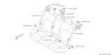 Diagram for Subaru Seat Belt - 64681AL01AVH