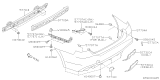 Diagram for Subaru Legacy Bumper - 57704AL18A