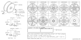 Diagram for Subaru Spare Wheel - 28111AL02A