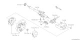 Diagram for Subaru Power Steering Assist Motor - 34500AL02A