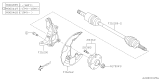 Diagram for Subaru Wheel Hub - 28373AL00A