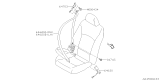 Diagram for Subaru Legacy Seat Belt - 64621AL01AVH