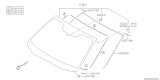 Diagram for Subaru Legacy Windshield - 65009AL18C