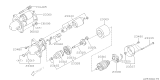 Diagram for Subaru Crosstrek Starter Shaft - 23328AA110
