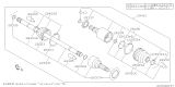 Diagram for Subaru Axle Shaft Retainer - 28433AJ00A