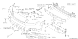 Diagram for 2012 Subaru Legacy Bumper - 57704AJ09A