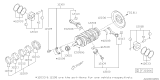 Diagram for Subaru Crankshaft Thrust Washer Set - 12213AA770