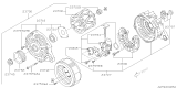 Diagram for Subaru Alternator Case Kit - 23727AA430