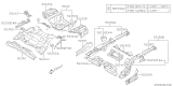 Diagram for Subaru Floor Pan - 52122AJ02B9P