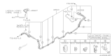 Diagram for 2014 Subaru Outback Fuel Line Clamps - 42037AJ090