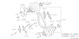 Diagram for Subaru Timing Chain Guide - 13144AA180