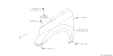Diagram for Subaru Fender - 57120AJ01A9P