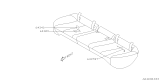 Diagram for 2013 Subaru Legacy Seat Cover - 64340AJ08AVH