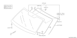 Diagram for Subaru Legacy Windshield - 65009AJ94A
