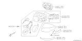 Diagram for Subaru Impreza Mirror Cover - 91054FJ020