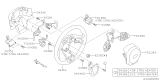Diagram for Subaru Crosstrek Steering Wheel - 34312AL000VH