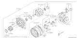 Diagram for Subaru Forester Alternator Brush - 23735AA020