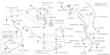 Diagram for 2017 Subaru BRZ Fuel Line Clamps - 42037CA050