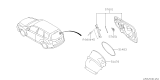 Diagram for Subaru Fuel Door - 57601SG0009P
