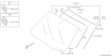 Diagram for Subaru Forester Windshield - 65009SG370