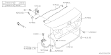 Diagram for 2014 Subaru Impreza Rear Door Striker - 57531FJ000
