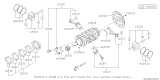 Diagram for 2020 Subaru Legacy Crankshaft Gear - 13021AA28A