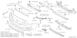 Diagram for Subaru Impreza Bumper - 57704FL10A