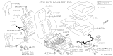 Diagram for Subaru Occupant Detection Sensor - 98321FL00A