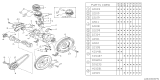 Diagram for Subaru Justy Drive Belt - 809214010