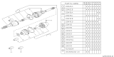 Diagram for Subaru Axle Shaft Retainer - 723224080