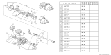 Diagram for Subaru Distributor Cap - 22162KA050
