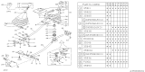 Diagram for Subaru Justy Automatic Transmission Shift Levers - 733113660