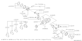 Diagram for Subaru Impreza STI Piston Ring Set - 12033AB760