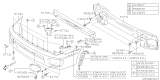 Diagram for Subaru Impreza WRX Bumper - 57704FE020