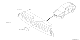 Diagram for Subaru Impreza WRX Grille - 91121FE000