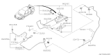 Diagram for Subaru Fuel Line Clamps - 42038TA080